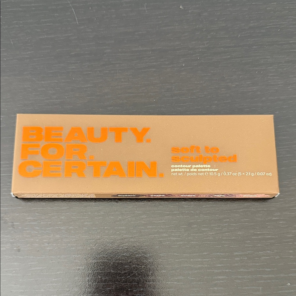 Beauty For Certain Soft to Sculpted Contour Palette